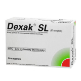 Dexak SL 25мг, 20 пакетиков