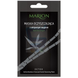 MARION Detox, маска для лица, активный бамбуковый уголь, 10 г