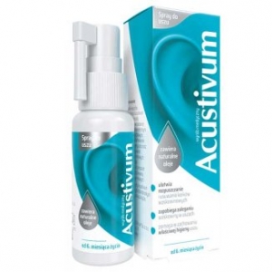 Acustivum, спрей для гигиены ушей, для детей от 6 месяцев и взрослых, 20 мл              new