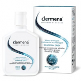 Dermena Grey, шампунь от седеющих и чрезмерно выпадающих волос, 200 мл