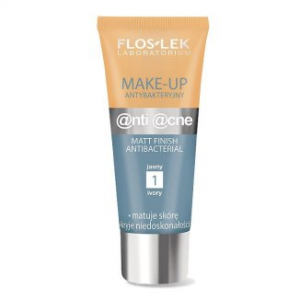 Flos-Lek Anti-Acne, антибактериальный яркий макияж, №1, 30 мл    популярные