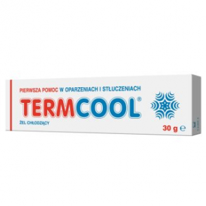 Termcool, охлаждающий гель на ожоги, 30 г