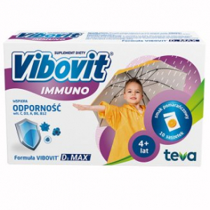 Vibovit Immuno, ароматизатор апельсина, 10 пакетиков