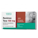 Ranimax Teva, 150мг, 20 таблеток