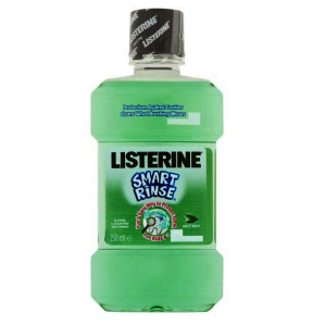  Listerine Smart полоскание, мятная жидкость для полоскания рта, 6 лет, 250 мл