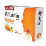 Agardin Plus с медом и лимоном, 24 таблетки