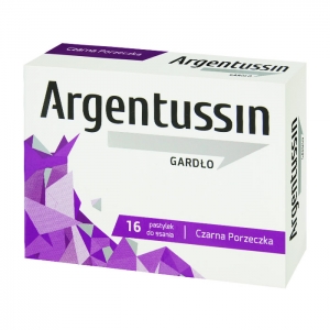 ArgenTussin горло, вкус черной смородины, 16 пастилок,    популярные
