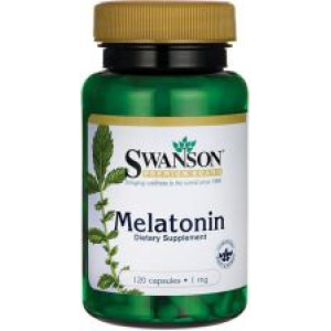 Melatonin Мелатонин 1 мг, Swanson, 120 капсул