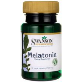 Melatonin, 3 мг мелатонина, Swanson, 60 капсул