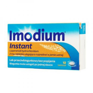 Imodium Instant 2мг,Имодиум 12 таблеток