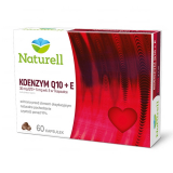 NATURELL,Koenzym, Коэнзим Q-10 30 мг + Витамин Е, 60 капсул