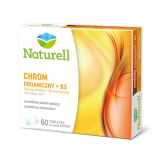 NATURELL,Chrom Органический хром + B3, 60 таблеток (пастилок)