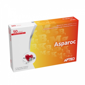 Asparoc, Apteo, 50 таблеток