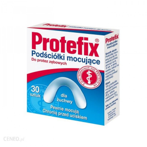 Protefix фиксация протеза зажимы для 30 штук нижняя челюсть