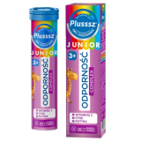 Plusssz Junior Immunity Complex, для детей от 3 лет, со вкусом малины и клубники, 20 шипучих таблеток     new
