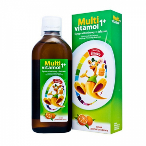 Multivitamol 1+, витамин сироп с железом, для детей от 1 года, 500 мл,     популярные