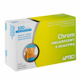 Chrom Органический хром и ниацин, Apteo, 100 таблеток