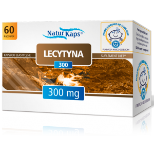  NaturKaps,Lecytyn,лецитин 300мг, 60 капсул