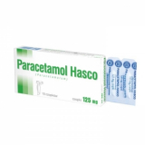  Hasco,Paracetamol Парацетамол 125мг, свечи, 10 штук
