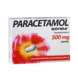 Paracetamol Парацетамол Биофарм 500мг, 20 таблеток