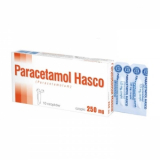  Hasco Paracetamol парацетамол 250 мг, суппозитории, 10 штук
