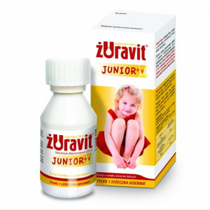  Żuravit Junior Plus сироп для детей старше 3-х лет, вкус ягод, 100 мл                               
