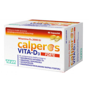 Calperos Vit-D3 2000IU Forte, 60 капсул