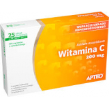 Vitamin Витамин С 200 мг, 25 таблеток Apteo