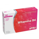 Vitamin Витамин B6, Apteo, 50 таблеток