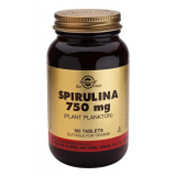 Spirulina,Спирулина 750 мг, Solgar, 100 таблеток