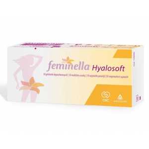 Feminella Hyalosoft, (Феминелла) вагинальные суппозитории, 10 штук,     избранные              