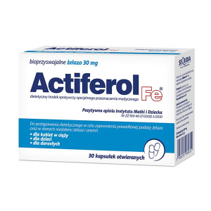  Actiferol Fe 30 мг, 30 капсул