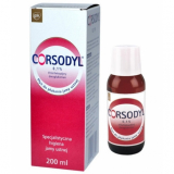  Corsodyl, 0,1% жидкости для полоскания рта 200 мл