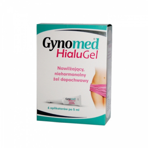  Gynomed HialuGel, негормональный увлажняющий вагинальный гель, аппликатор 6штук