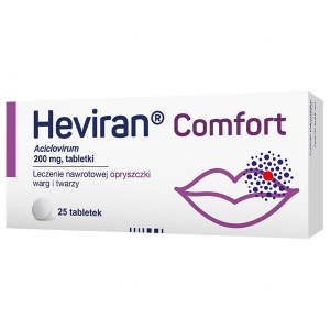 Heviran Comfort  200 мг, 25 таблеток