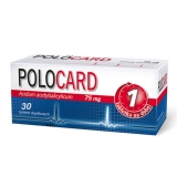  Polocard 75мг, 30 таблеток