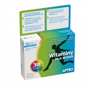 Витамины для него, Apteo, 30 таблеток