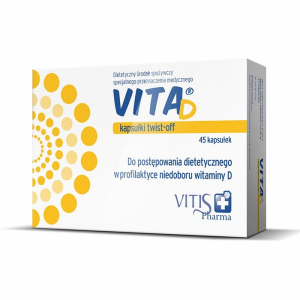 Vitum-D, витамин D для младенцев 400j.m., 48 капсул твист-офф