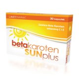 Beta Karoten Sun Plus, 30 kапсул
