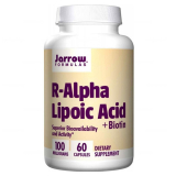 JARROW, R-Alpha Lipoic Acid, R-Alpha Liponic Acid, 60 капсул