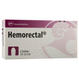 Hemorectal, 10 суппозиториев