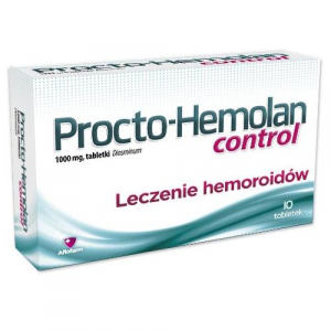  PROCTO-HEMOLAN CONTROL,1000 мг  20 таблеток     популярные
