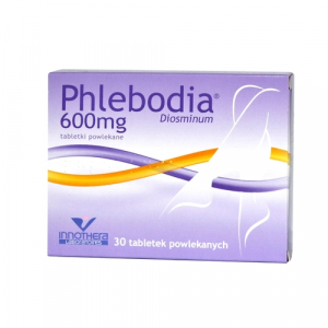  Флебодиа(Phlebodia), 600мг, 30 таблеток