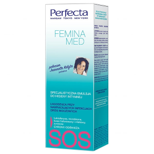 DAX Perfecta, Femina Med, эмульсия для интимной гигиены, успокаивает при повторных инфекциях мочевыводящих путей, 250 мл