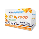 AllNutrition, витамин D3  2000 j.m, 60 капсул