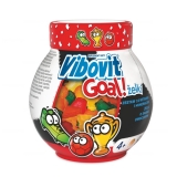   Vibovit Goal jelly beans,желе для детей от 4-х лет, фруктовый вкус, 50 ​​штук