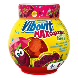  Vibovit Max Immunity желе сопротивления, для детей в возрасте от 4 до 12 лет, вкус бузины, 50 штук, популярные