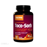 Jarrow Токо-Sorb, природный витамин Е 70 мг красного пальмового масла 375 мг, 60 капсул