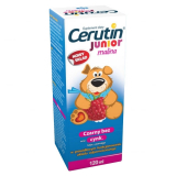  Cerutin Junior (ранее Ceruvit), сироп для детей старше 3-х лет, малиновый ароматизатор, 120мл