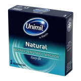 UNIMIL NATURAL презервативы, 3 штуки